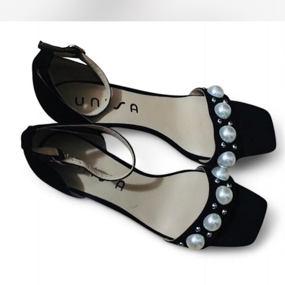 Black block heels - Picture 2 of 5